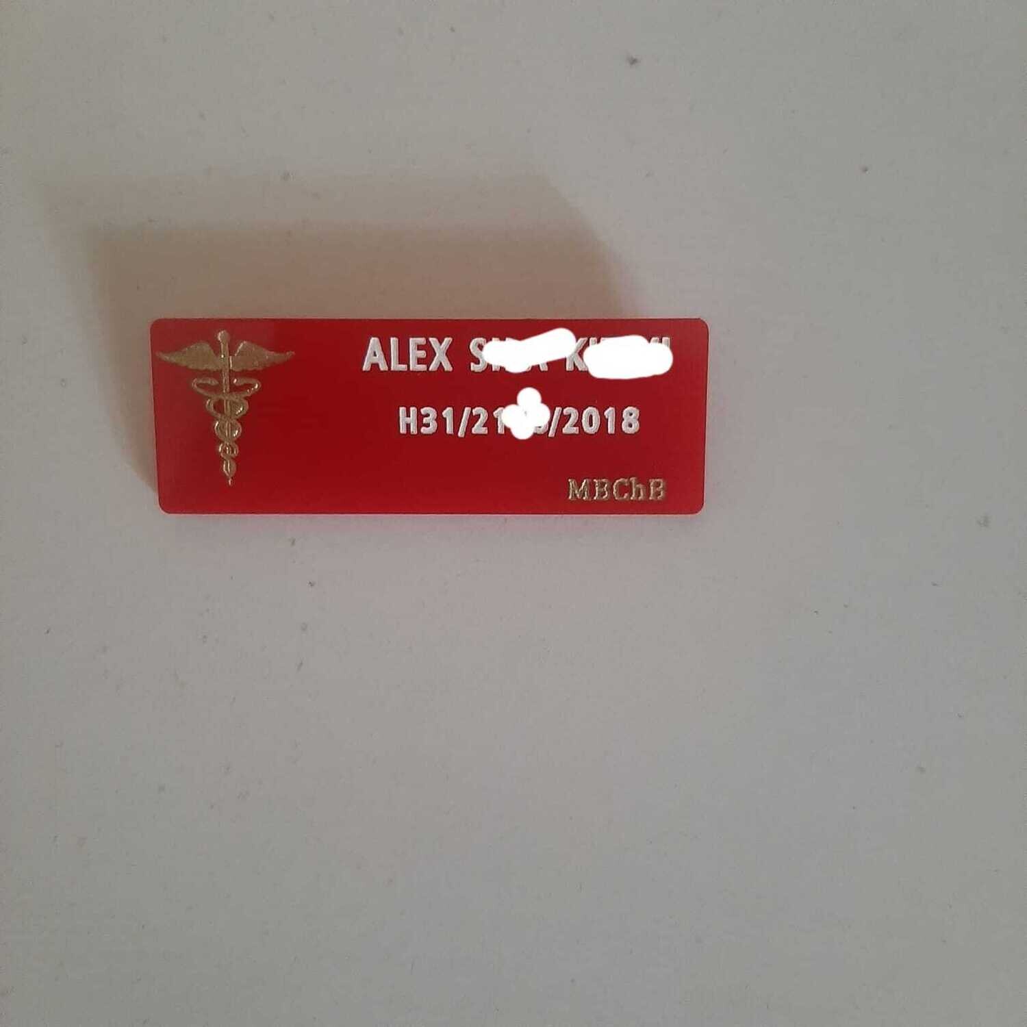 Student Nametag