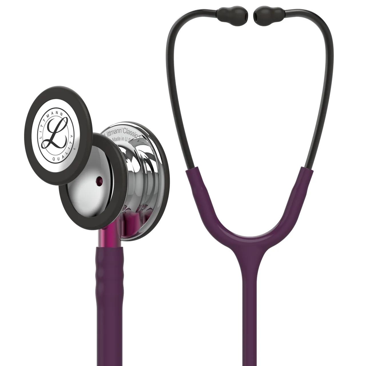 Original Littmann Classic III Stethoscope, Mirror Plum Pink, 5960