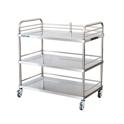 Hospital Trolley with 3-Shelves