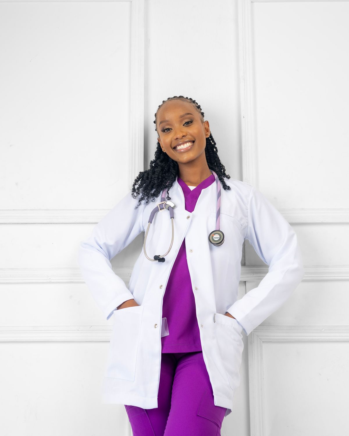 Unisex Premium Labcoat-Silky Mint