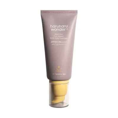 Haruharu Wonder Black Rice Pure Mineral Relief Daily Sunscreen SPF50+ PA++++ 50ml