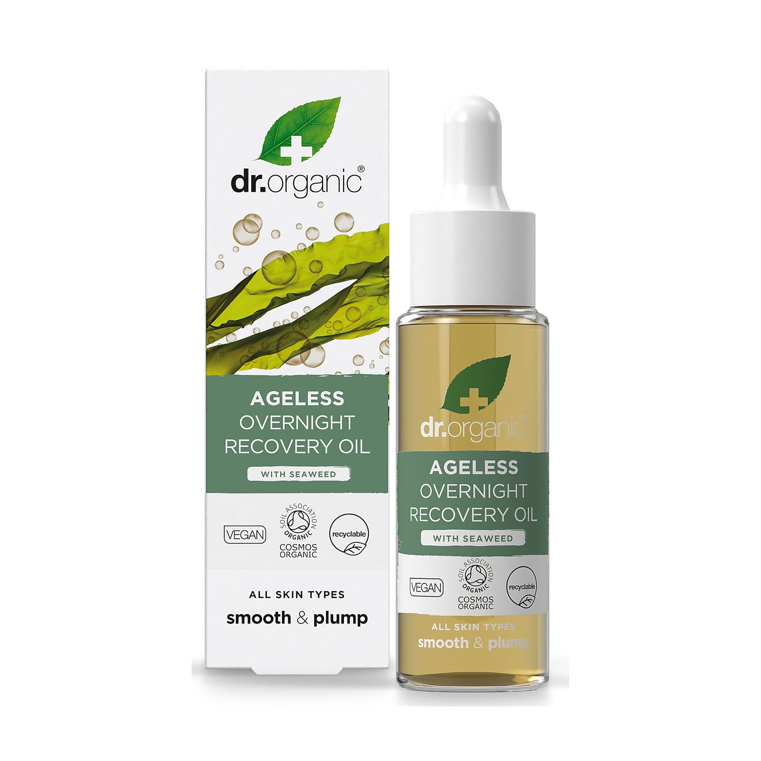 Dr Organic AgeLess Overnight Recovery Oil 30ml