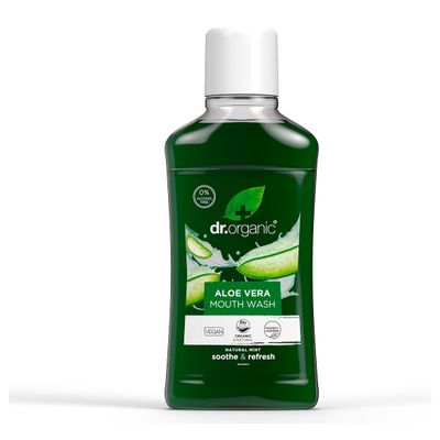Dr Organic Aloe Vera Mouthwash 500ml