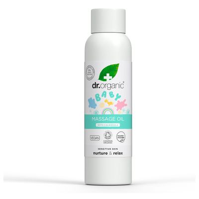 Dr Organic Baby Massage Oil with Calendula 150ml