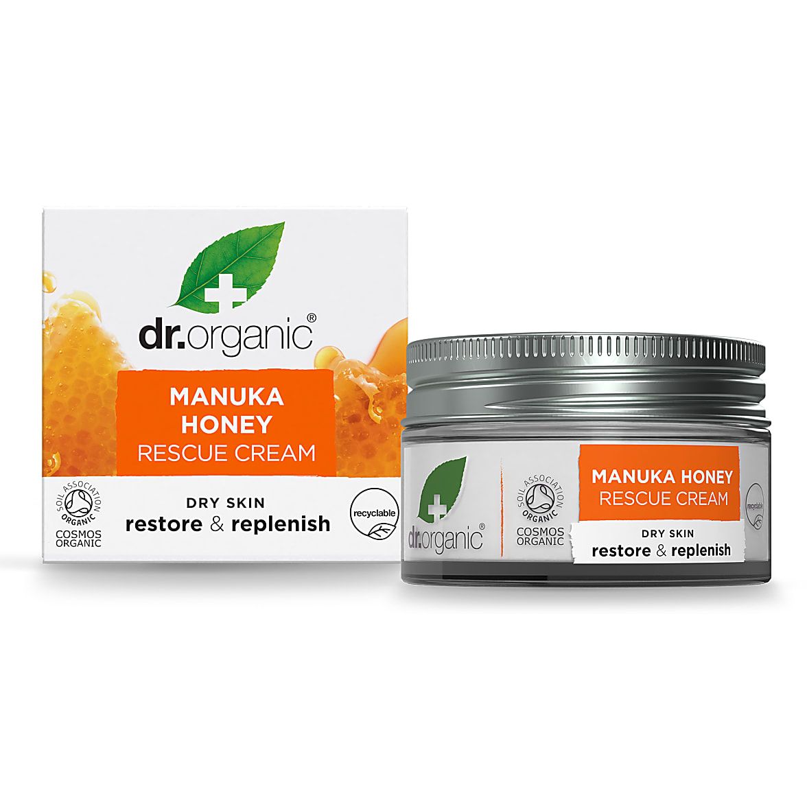 Dr Organic Manuka Honey Rescue Cream 50ml