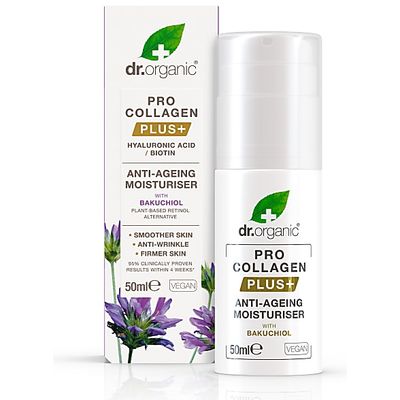 Dr Organic Pro Collagen Anti-Ageing Moisturiser with Bakuchiol 50ml