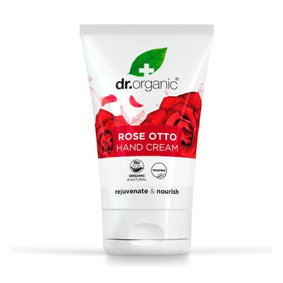 Dr Organic Rose Otto Hand Cream 125ml