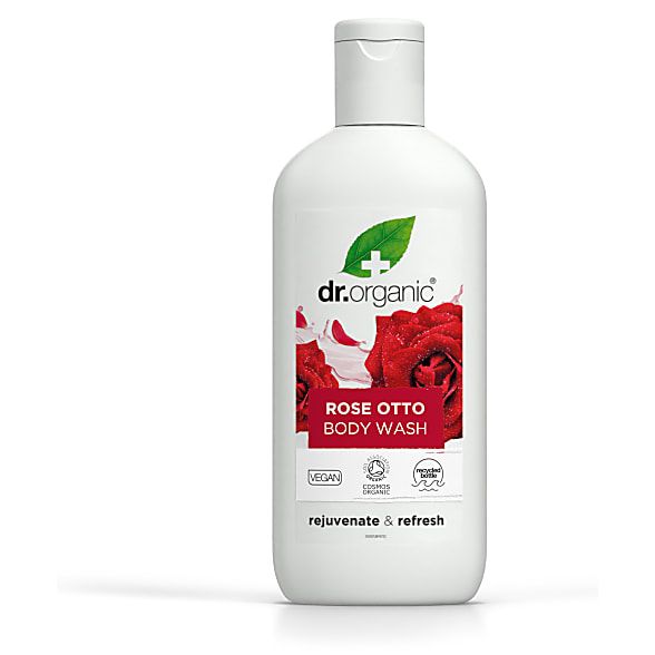 Dr Organic Rose Otto Body Wash 250ml