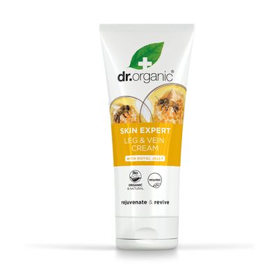Dr Organic Skin Expert Leg &amp; Vein Cream with Royal Jelly 200ml