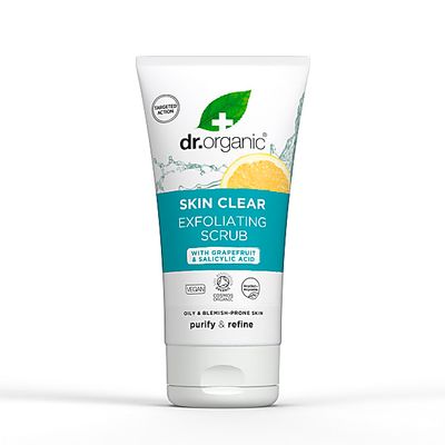 Dr Organic Skin Clear Exfoliating Face Scrub 150ml