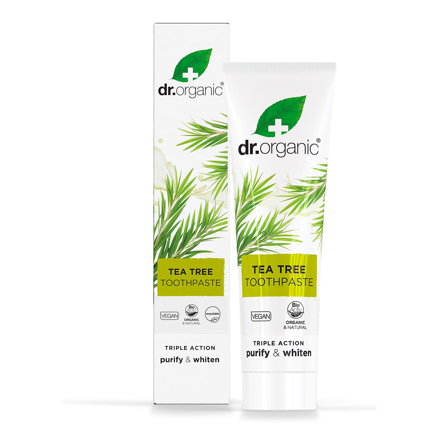 Dr Organic Tea Tree Toothpaste 100ml