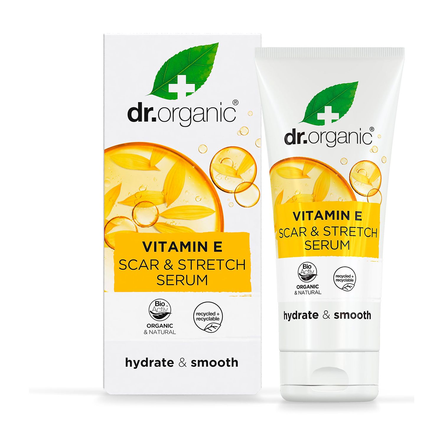 Dr Organic Vitamin E Scar &amp; Stretch Mark Serum 50ml