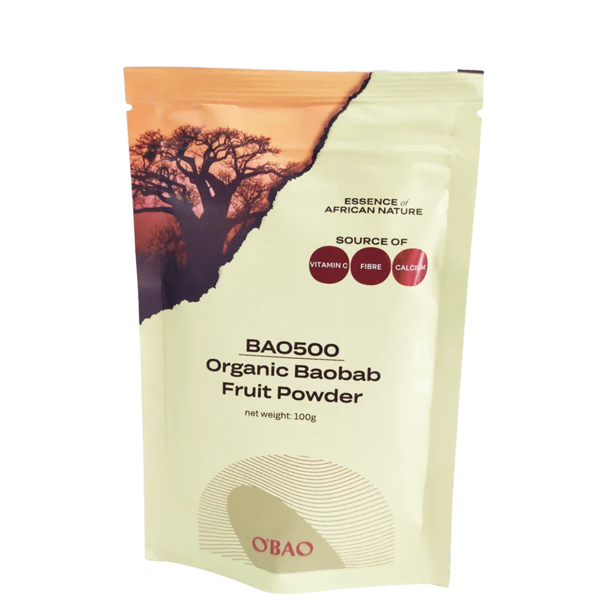 O’BAO Organic Baobab Powder 100g