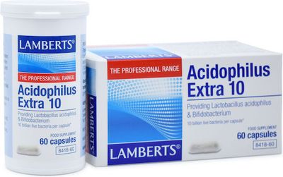Lamberts Acidophilus Extra 10 Capsules 60’s