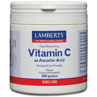 Lamberts Ascorbic Acid 250g (Vitamin C)
