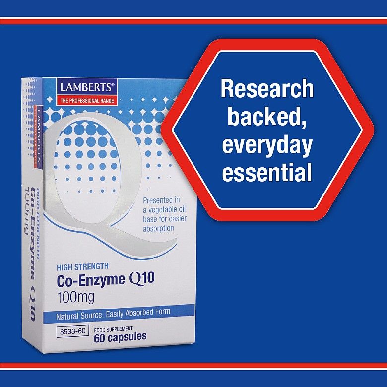 Lamberts Co Enzyme Q10 100mg 60’s