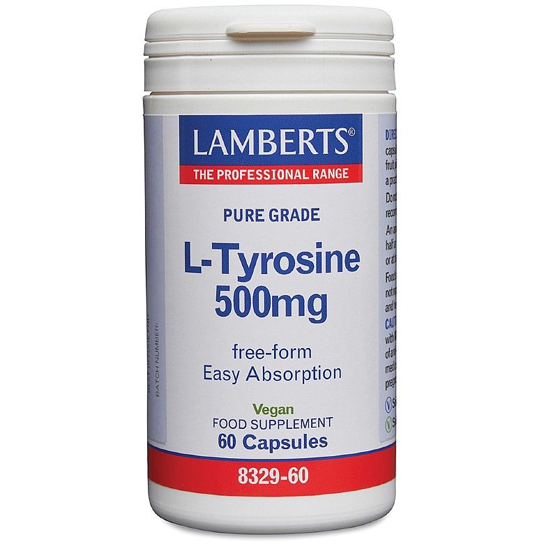 Lamberts L-Tyrosine 60’s