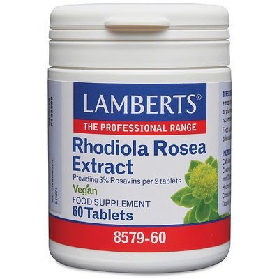 Lamberts Rhodiola Rosea Extract Tablets 60’s