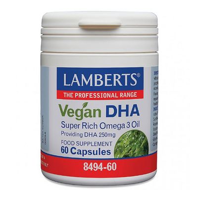 Lamberts Vegan DHA 250mg Vcaps 60’s