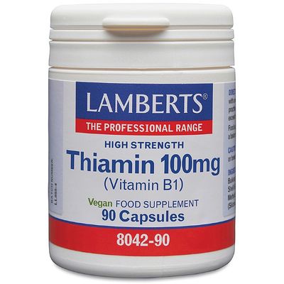 Lamberts Vitamin B1 – Thiamine 100mg 90’s