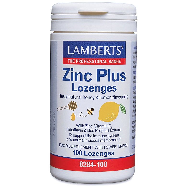 Lamberts Zinc Plus Lozenges 100’s