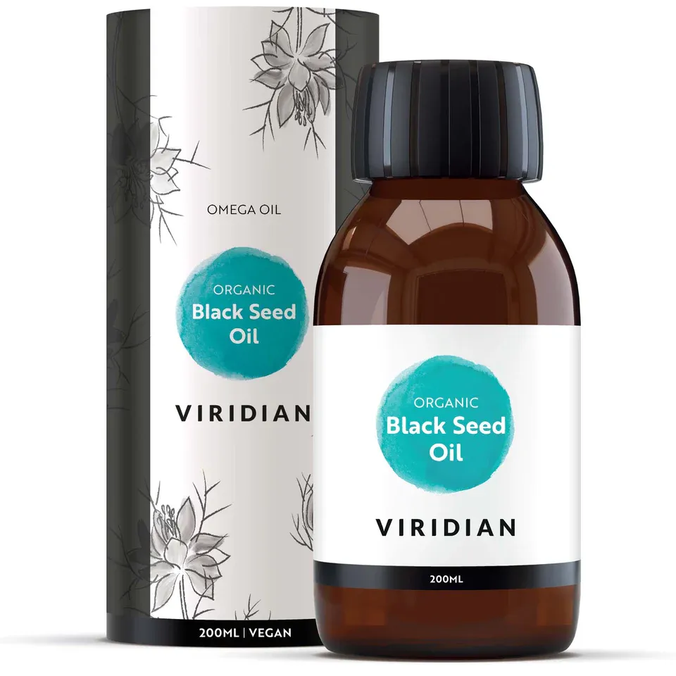 Viridian Black Seed Oil Organic 200ml