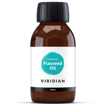 Viridian Flaxseed Omega Oil Organic 200ml