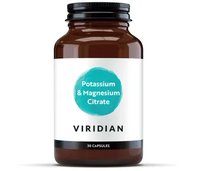 Viridian Potassium/Magnesium Citrate 30’s