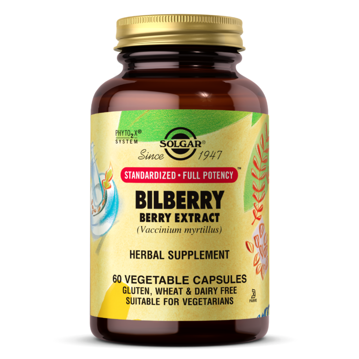 Solgar Bilberry Extract 60mg 60’s