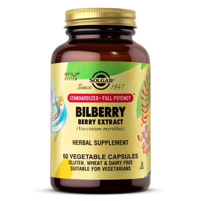 Solgar Bilberry Extract 60mg 60’s