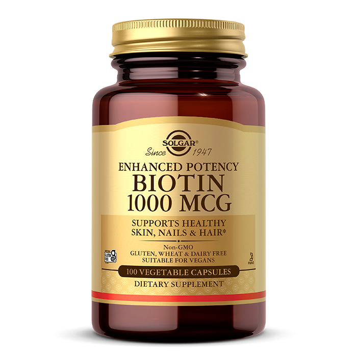 Solgar Biotin 1000mcg 100’s