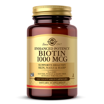 Solgar Biotin 1000mcg 100’s