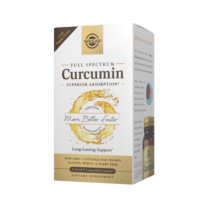 Solgar Curcumin Full Spectrum 30’s Liquid Extract Softgels