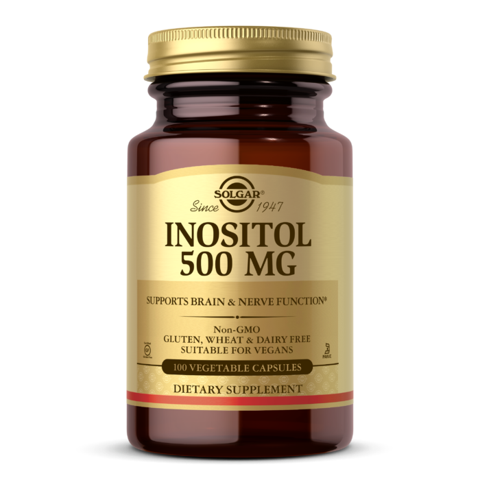 Solgar Inositol 500mg Caps 100’s