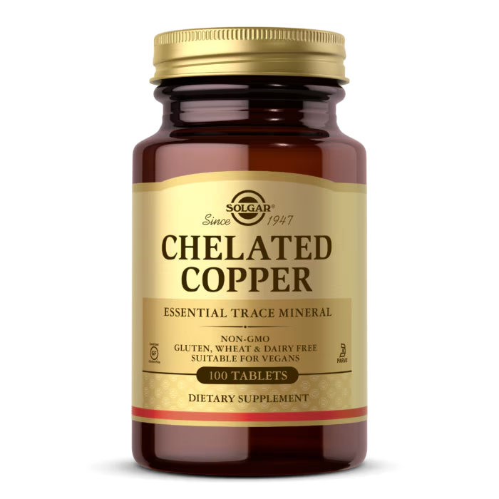 Solgar Copper Chelated Tabs 100’s
