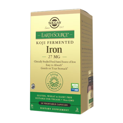 Solgar Koji Fermented Iron 27mg 30’s