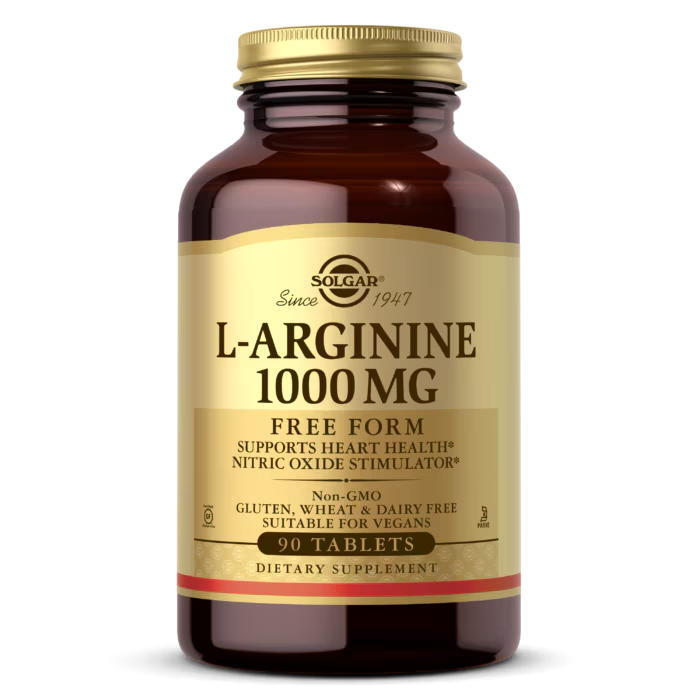 Solgar L-Arginine 1000mg Tabs 90’s