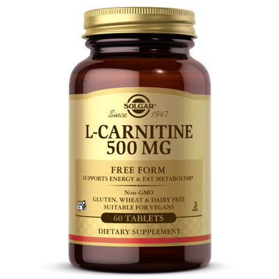 Solgar L-Carnitine 500mg Tabs 60’s