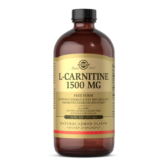 Solgar L-Carnitine Liquid 1500mg 473ml Lemon Flavour