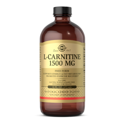 Solgar L-Carnitine Liquid 1500mg 473ml Lemon Flavour