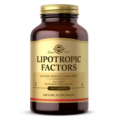 Solgar Lipotropic Factors Tabs 100’s