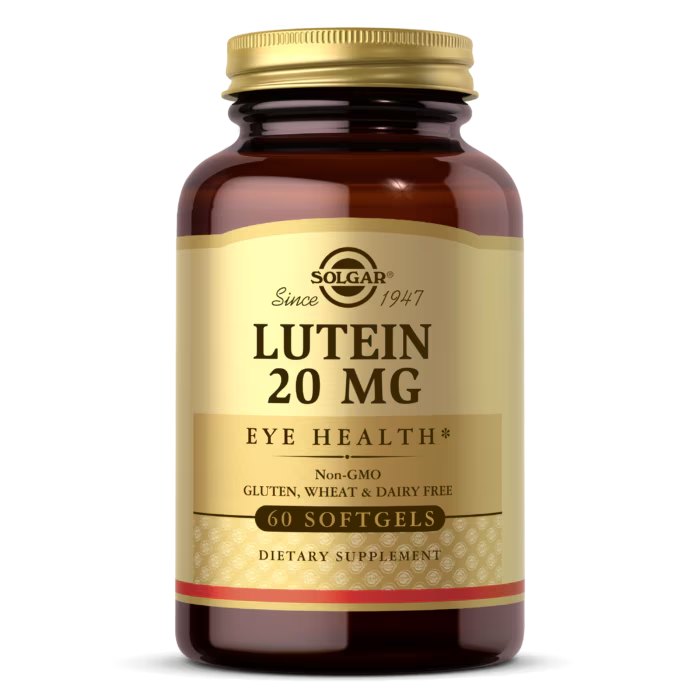 Solgar Lutein 20mg Softgels 60’s