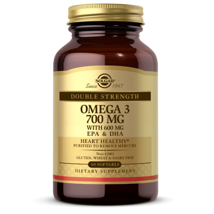 Solgar Double Strength Omega-3 700mg Softgels