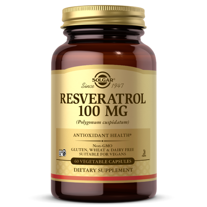 Solgar Resveratrol 100mg 60’s