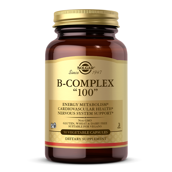 Solgar Vitamin B-Complex 100 Caps 50’s