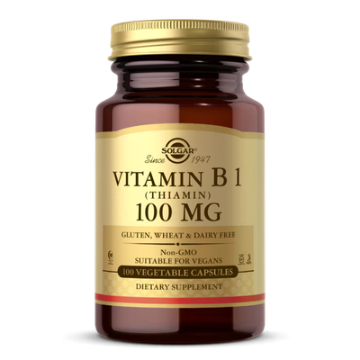 Solgar Vitamin B1 Thiamin 100mg 100’s