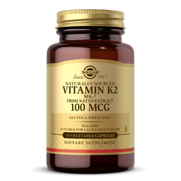Solgar Vitamin K2 MK-7 100mcg 50’s