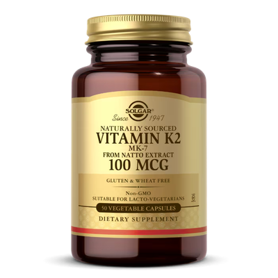Solgar Vitamin K2 MK-7 100mcg 50’s