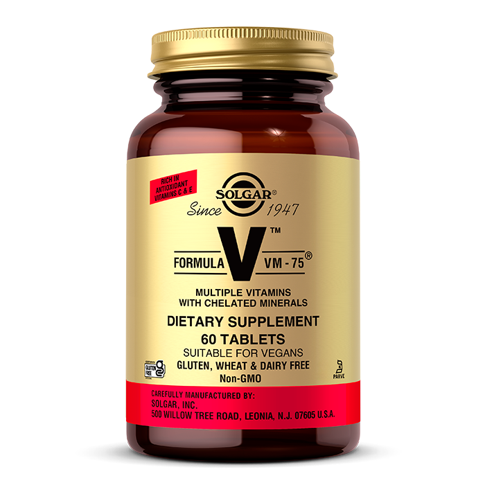 Solgar VM-75 Multivitamin Tablets 60’s