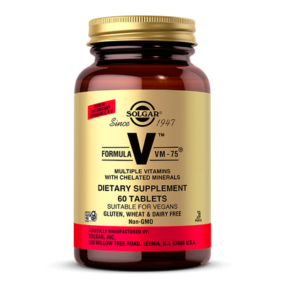 Solgar VM-75 Multivitamin Tablets 60’s
